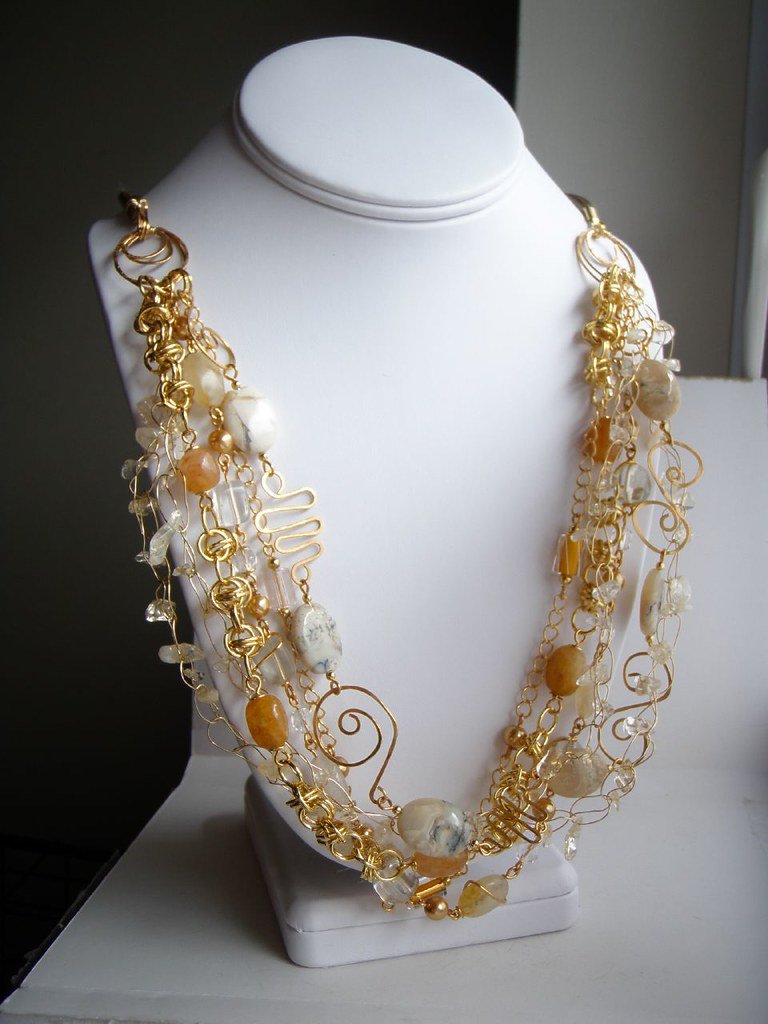 Gold Plated Heart Pendant Necklace